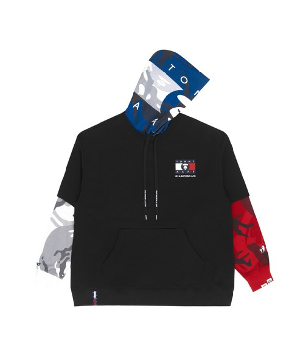 Tommy x AAPE Faux Layered Hoodie AAPSWM9503XXH