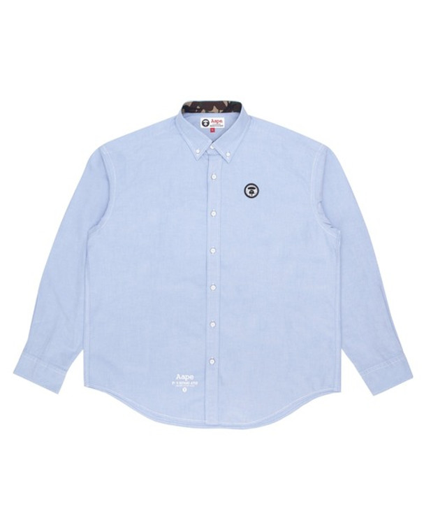 Picture No.1 of AAPE AAPE  LONG SLEEVE SHIRT AAPSTM8393XXI