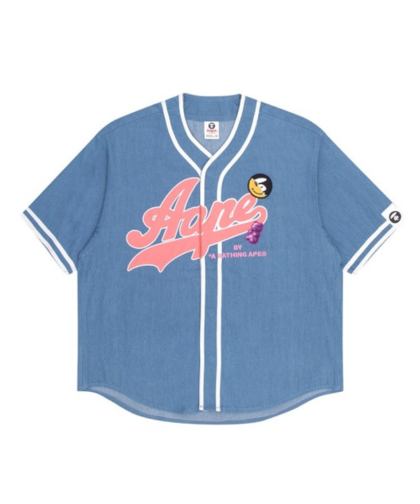 AAPE BASEBALL SHIRT AAPSRW8407XXI