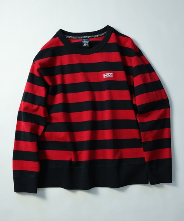Picture No.1 of NUMBER (N)INE WIDE STRIPED L/S T-SHIRT S22NC008