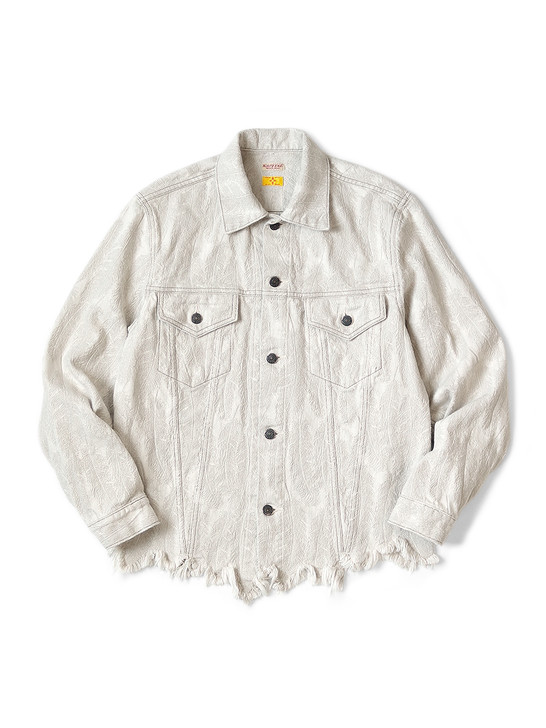 KAPITAL Jacket 12Oz Feather White Denim 