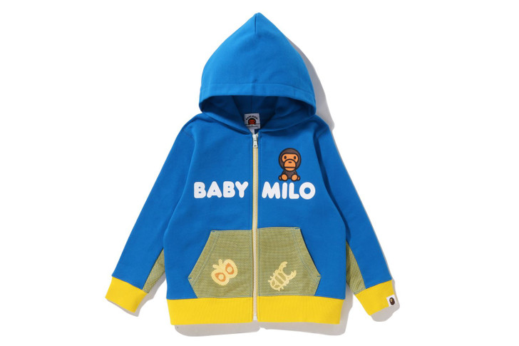 Picture No.1 of BAPE BABY MILO INSECT ZIP HOODIE 2I30-315-003