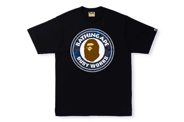 Picture No.1 of BAPE SAND CAMO BUSY WORKS TEE 1I30-110-049