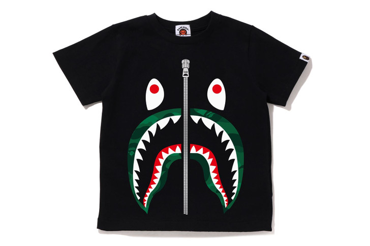 Picture No.1 of BAPE COLOR CAMO SHARK TEE 1I30-310-004