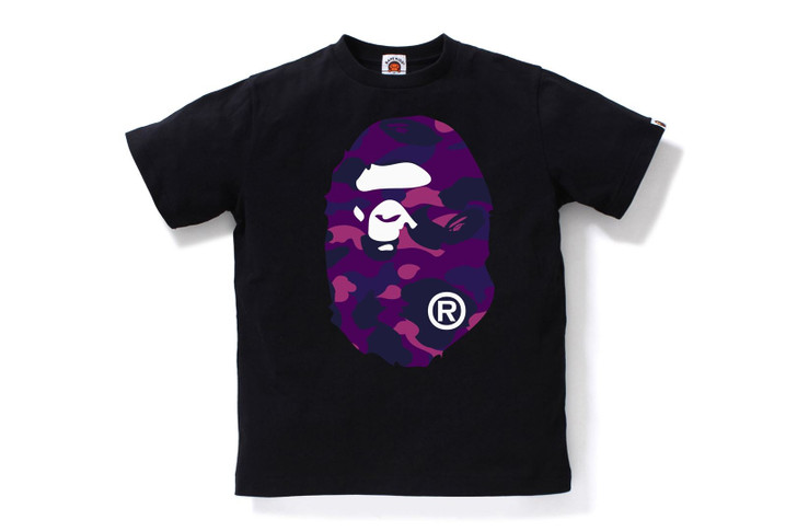 Picture No.1 of BAPE COLOR CAMO BIG APE HEAD TEE 1I30-610-003