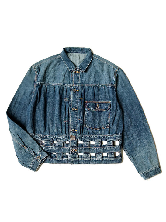 KAPITAL Jacket 11.5Oz Denim Wind Pen 1ST JKT M's (Processed)