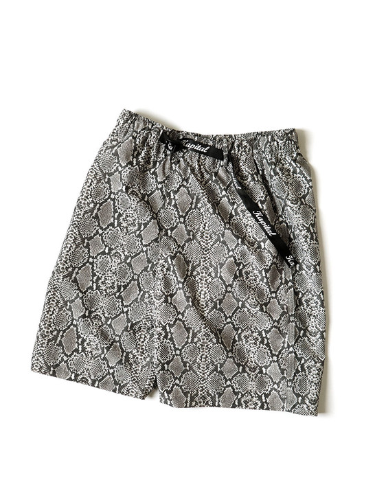 Picture No.1 of KAPITAL FAST-DRY Taffeta Snake Pattern Easy Shorts K2204SP099