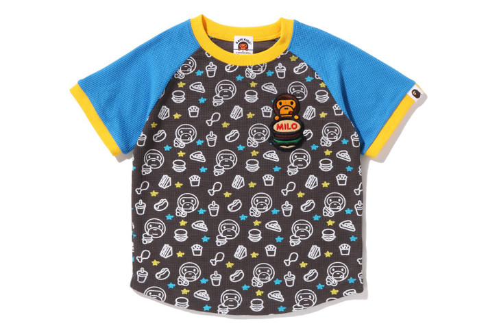 BABY MILO JUNK FOOD RAGLAN TEE 2I20-309-005