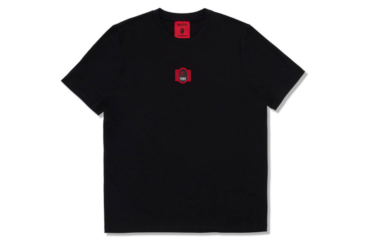 [Mr. BATHING APE X HUGO] LOGO TEE 7I23-109-902