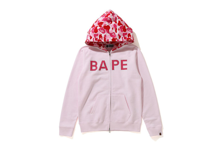 Picture No.1 of BAPE ABC CAMO CRYSTAL STONE BAPE FULL ZIP HOODIE 1G80-215-510