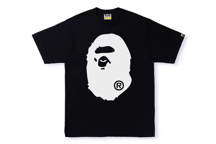 Picture No.1 of BAPE BICOLOR BIG APE HEAD TEE 1I30-110-026