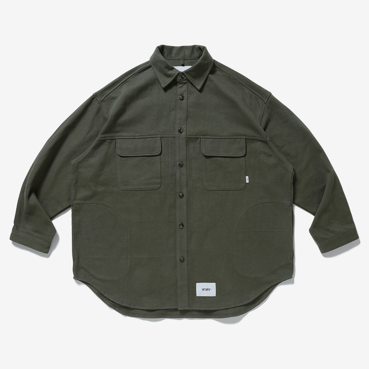 WTAPS WCPO 01 / LS / COTTON / FLANNEL-