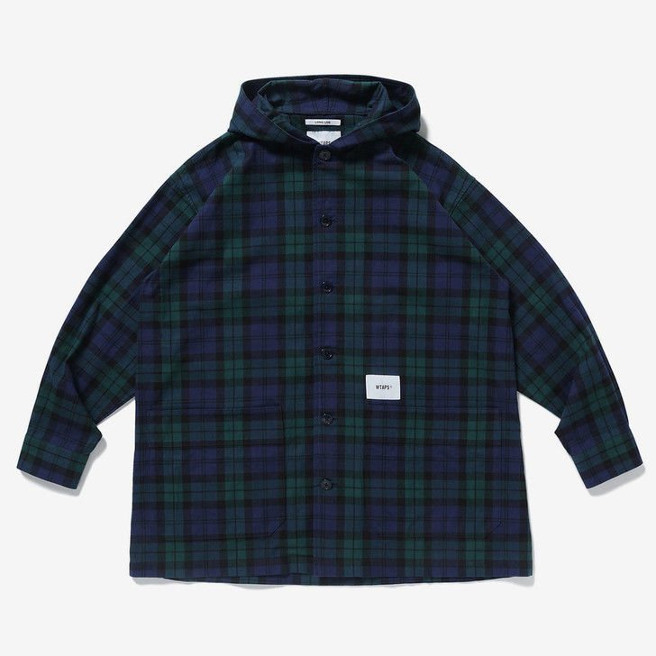 WTAPS GOWN COAT COTTON. FLANNEL. TEXTILE - ジャケット・アウター