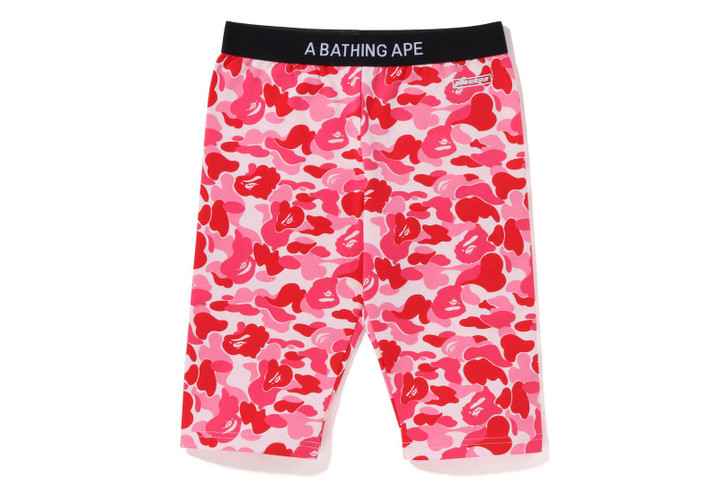 BAPE GOODS ABC CAMO BIKER SHORTS