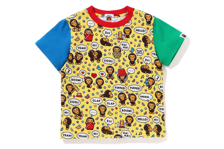 Picture No.1 of BAPE BABY MILO SPEECH BALLOON TEE 2I80-309-011