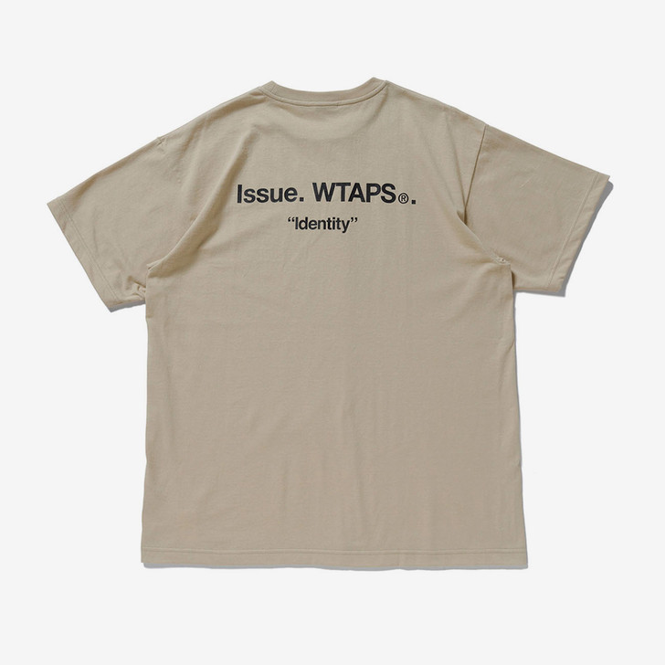 【日本製即納】wtaps IDENTITY / SS / COTTON Lサイズ Tシャツ/カットソー(半袖/袖なし)