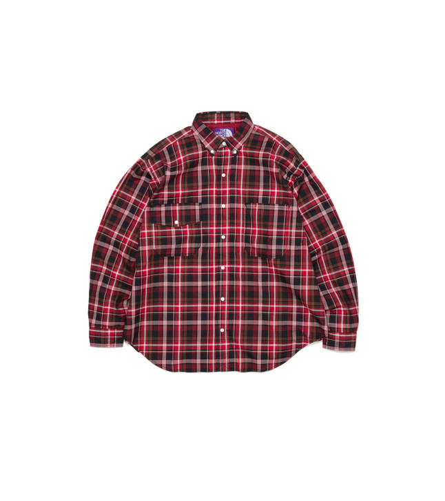 THE NORTH FACE PURPLE LABEL Plaid B.D. Work Shirt NTW3255N 6268