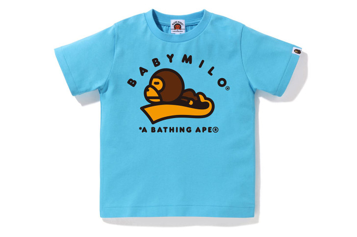 BAPE T-SHIRT BABY MILO SLEEP TEE