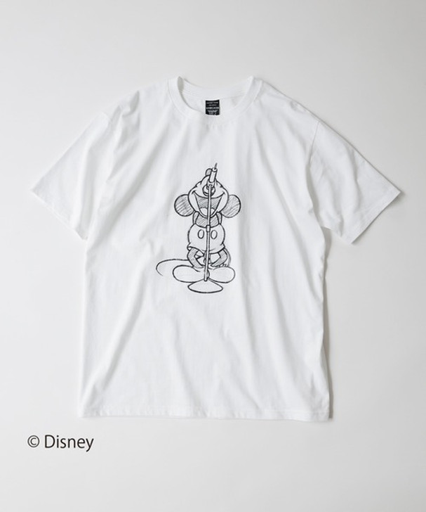 Picture No.1 of NUMBER (N)INE MICKEY MOUSE/DRAWING OS T-SHIRT BA2WDNT002