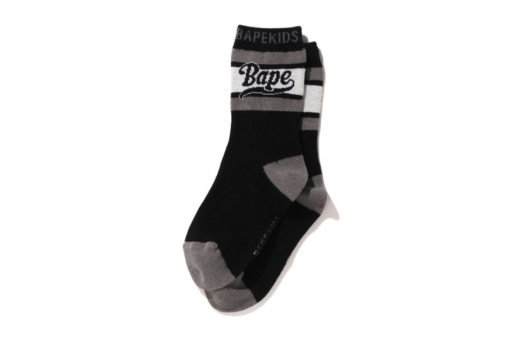 Picture No.1 of BAPE BAPE LINE RIB SOCKS 1I80-384-001