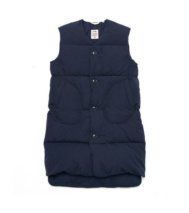 Picture No.1 of nanamica nanamica Long Down Vest SUAF292 6234