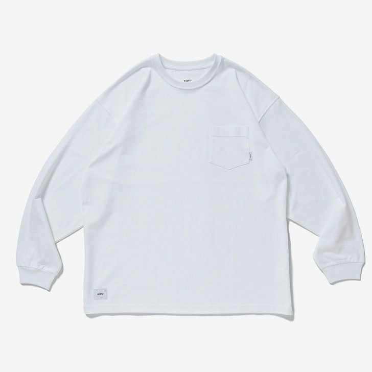 WTAPS AII 01 / LS / COTTON XL white 白Tシャツ/カットソー(七分/長袖 ...