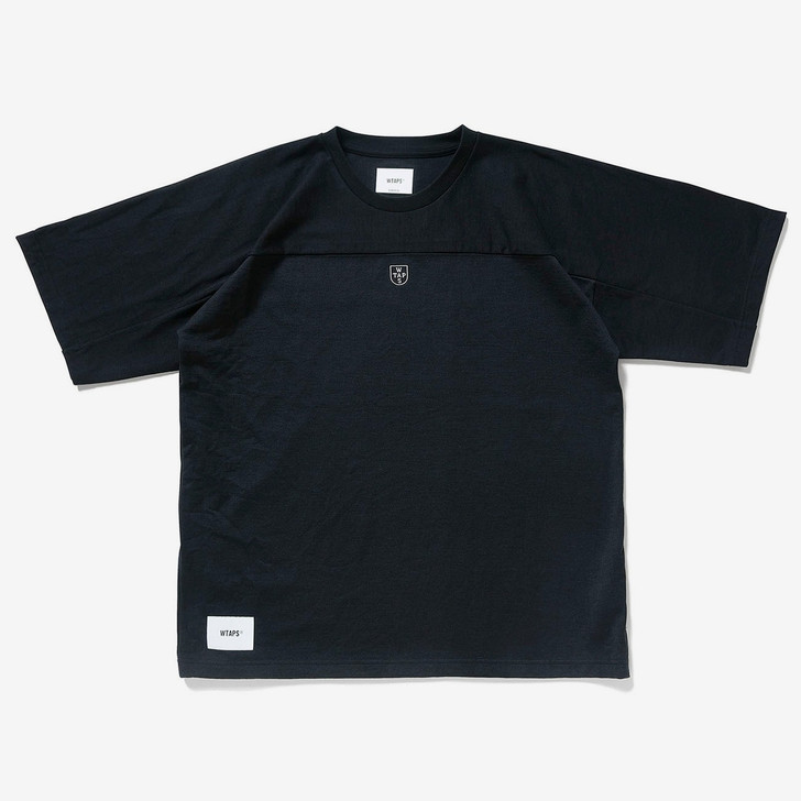 WTAPS QB SS/CTPL.CRST BLACK 03 Lサイズ-