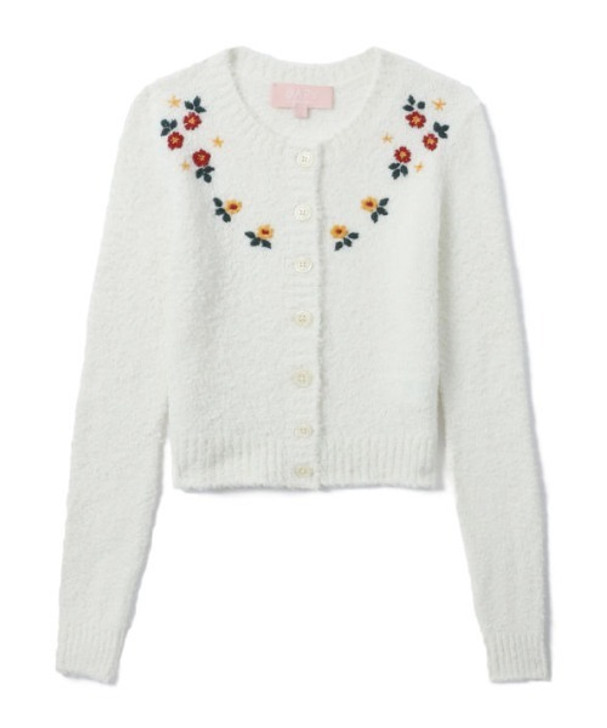 Picture No.1 of BAPY BAPY/Floral Cardigan BPYCDCD4193XJ