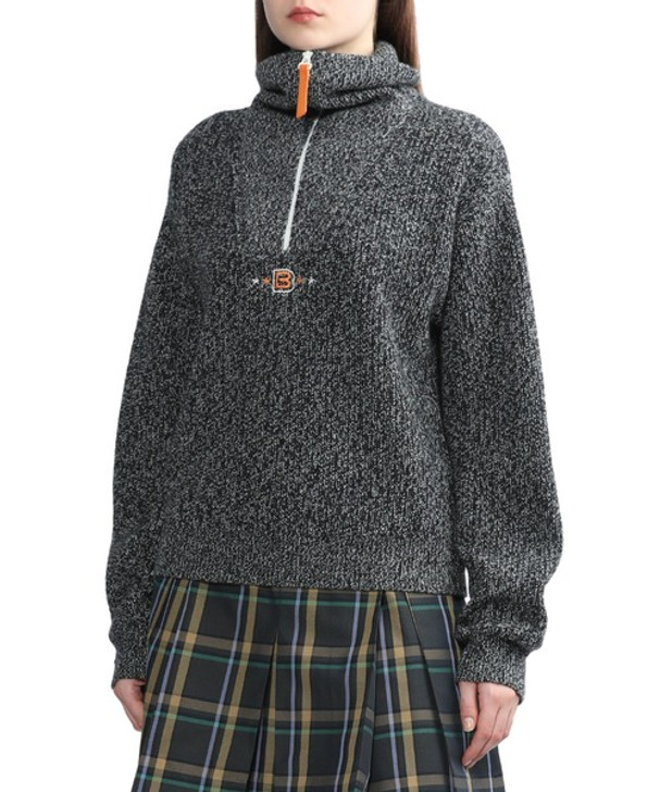 Picture No.1 of BAPY BAPY/half Zip Knit BPYKNKN4211XJ