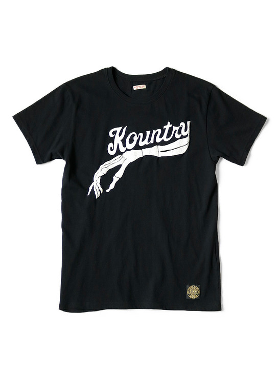 KAPITAL T-Shirt 20/-T-cloth Crew T (BONE)
