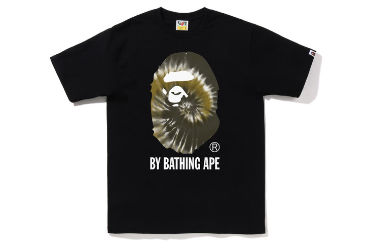 Picture No.1 of BAPE TIE DYE BY BATHING APE TEE 1I80-110-025