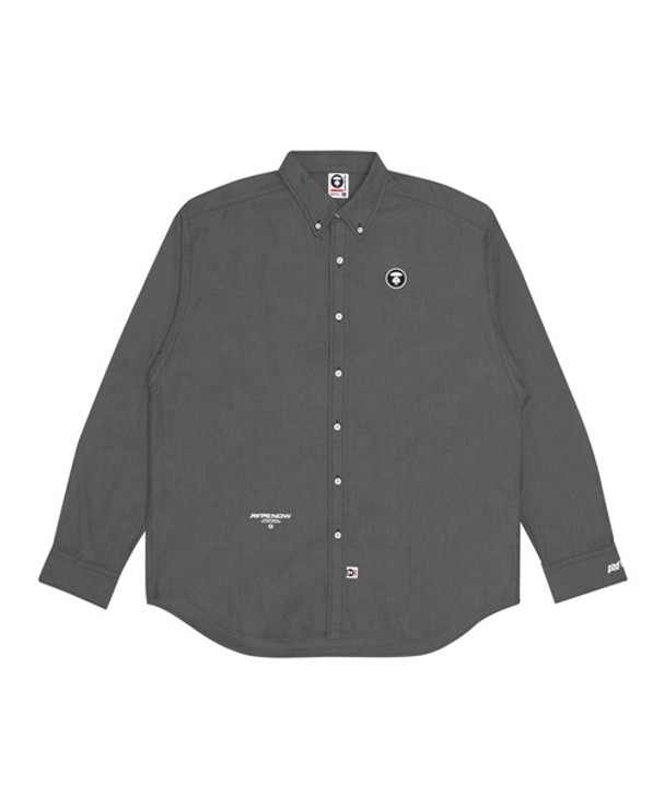 AAPE MEN LONG SLEEVE SHIRT