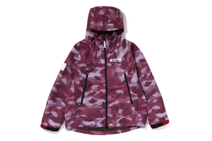 Picture No.1 of BAPE GRID CAMO HOODIE JACKET 1I80-240-005