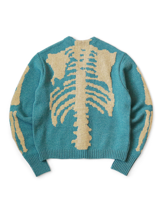 5G WOOL BONE SHORT CARDIGAN K2211KN130