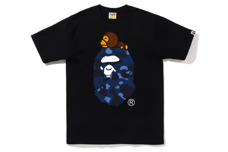 COLOR CAMO MILO ON BIG APE TEE 2I80-110-005