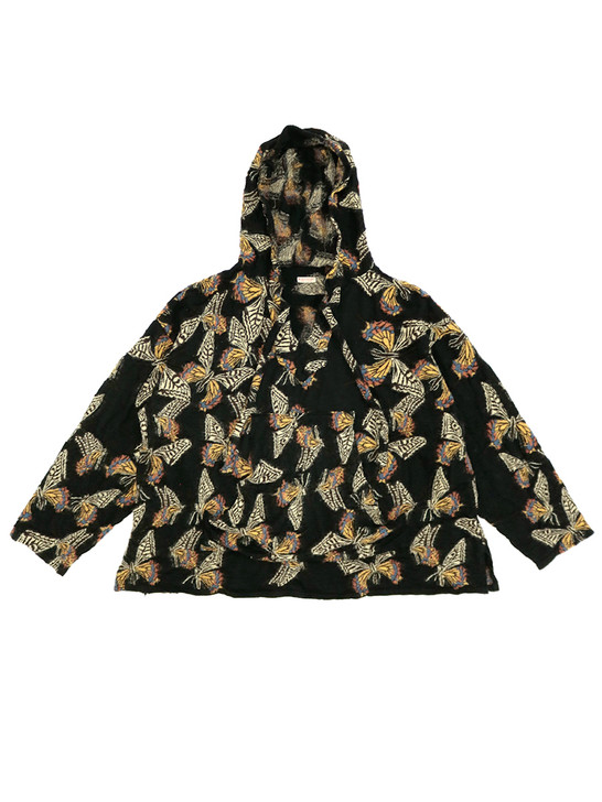 Picture No.1 of KAPITAL Filted Wool Butterfly Pattern Baja Parka EK-1343