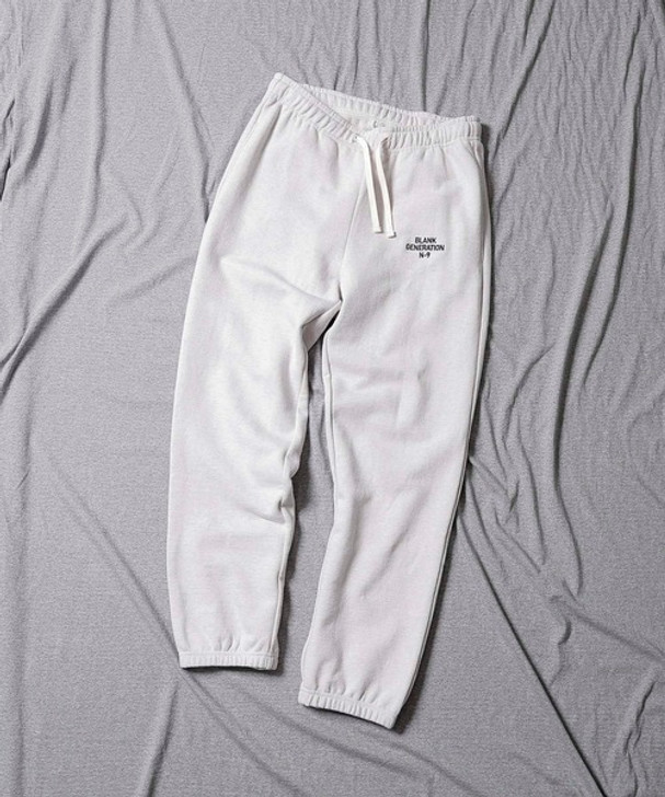 Picture No.1 of NUMBER (N)INE LOOPBACK EMBROIDERY EASY SWEATPANTS F22NC004