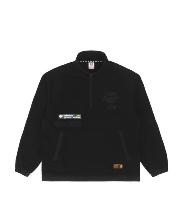 AAPE HALF ZIP FLEECE AAPSWM3940XXJ