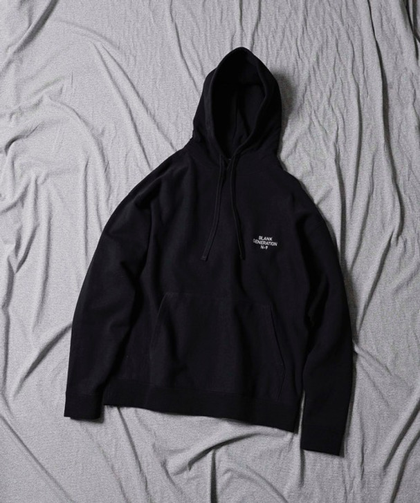 Picture No.1 of NUMBER (N)INE LOOPBACK EMBROIDERY PULLOVER HOODIE F22NC005