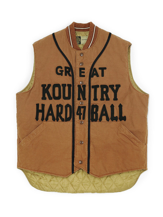 KAPITAL カントリー ベスト 中古・古着通販】KAPITAL KOUNTRY (キャピタルカントリー