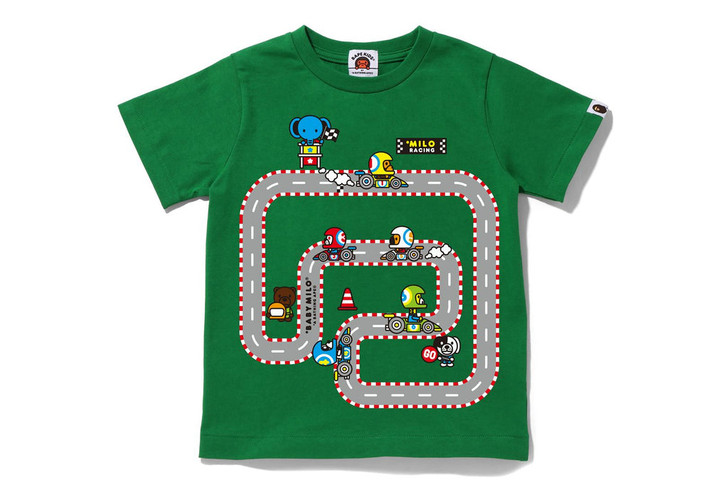 Picture No.1 of BAPE PIRATE BABY MILO RACING TEE #1 2I30310013