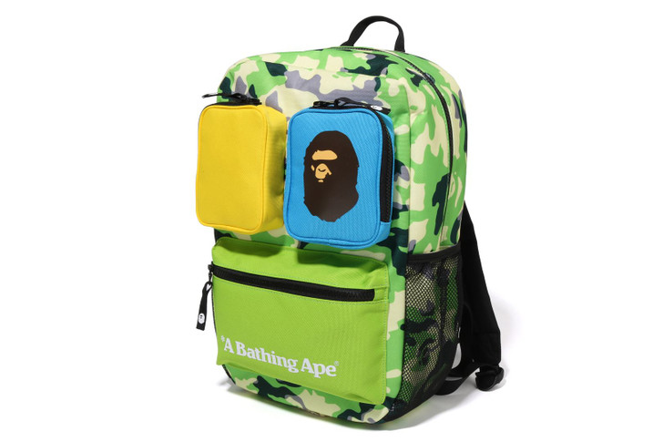 BAPE GOODS WOODLAND CAMO DAYPACK