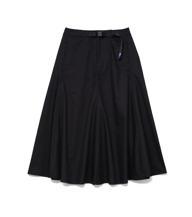 【新品タグ付】NKNIT flared skirt サイズ0 THE NORTH FACE PURPLE LABEL PANTS Stretch Twill Flared Skirt