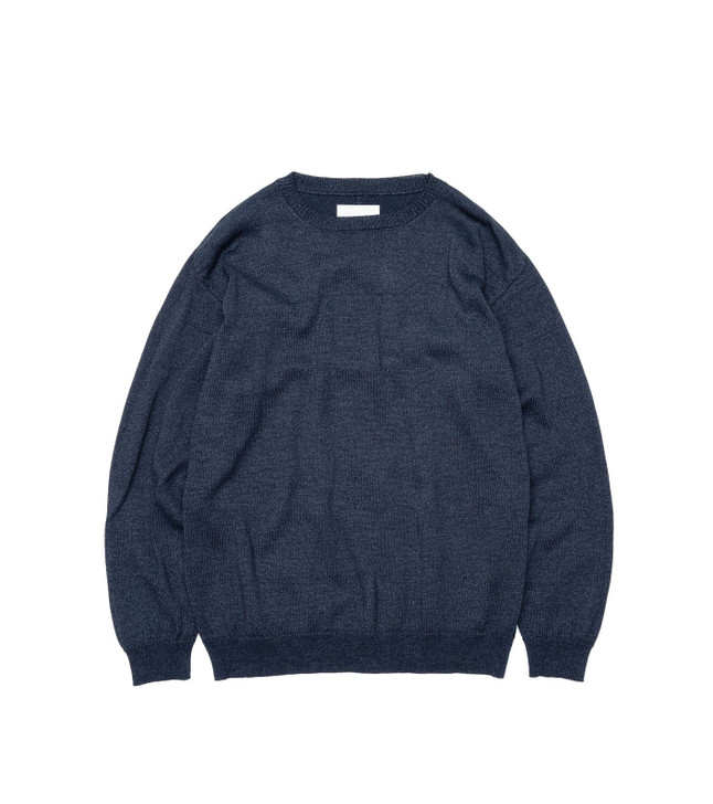 ナナミカ 22SS 7G Crew Neck Sweater SUJS112-