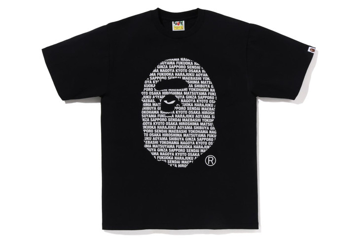BAPE T-SHIRT JAPAN APE HEAD TEE