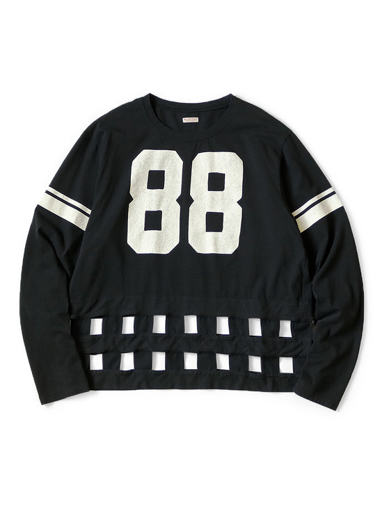 KAPITAL T-Shirt 20/- Tenjiku Wind Pen Long T (88Pt)