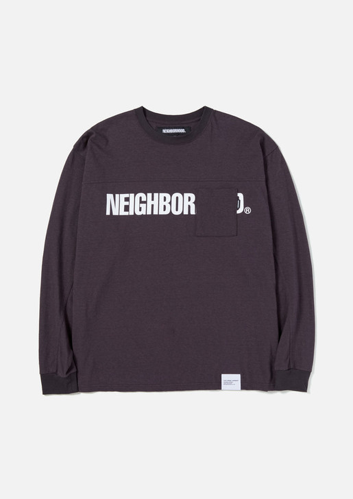 LOGO PRINT CREWNECK LS 231lpnh-csm03