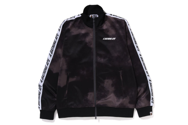 BAPE CUT AND SEWN A BATHING APE TIE DYE TRACK JACKET