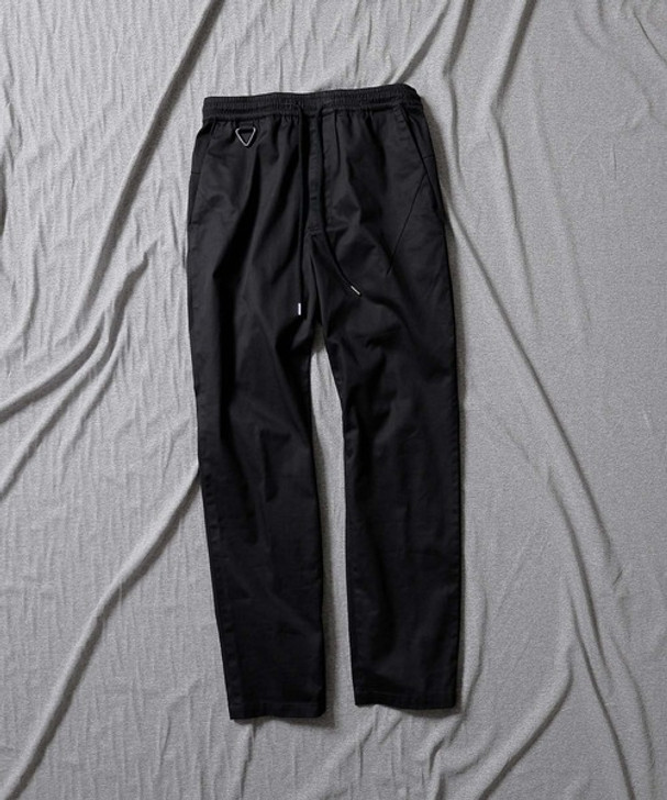 SLIM-FIT TAPERED DRAWSTRING TROUSERS S23NP003
