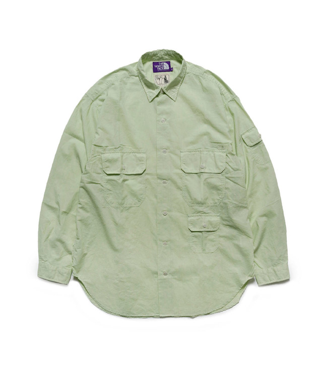 Picture No.1 of THE NORTH FACE PURPLE LABEL THE NORTH FACE PURPLE LABEL Field L/S Shirt NT3311N 6666